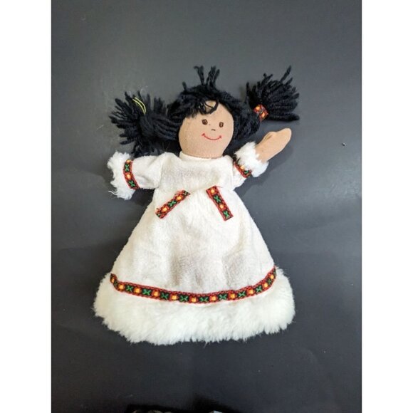 Topsy Turvy My Lil Alaska Eskimo Plush Doll Souvenir Reversible 2 in 1 9" - Picture 3 of 7